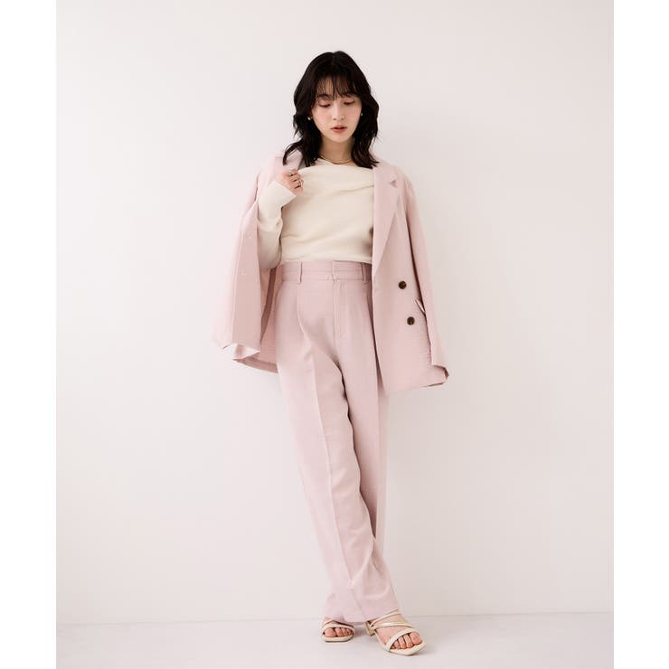 ドレープオフショルダーリブニット/イージーケア | VIS  | 詳細画像7 