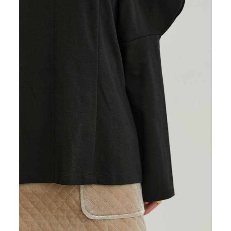 【洗える】タックボリュームスリーブカットソー | VIS  | 詳細画像28 