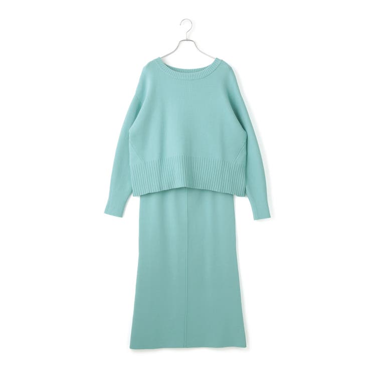 【セットアップ対応】もちっとニットミラノリブプルオーバー | VIS  | 詳細画像28 