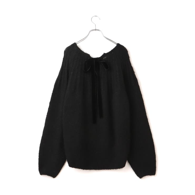 バックリボンHUGニット | VIS  | 詳細画像17 