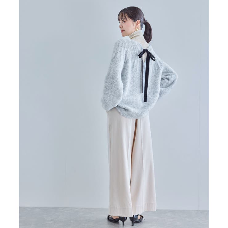 バックリボンHUGニット | VIS  | 詳細画像29 