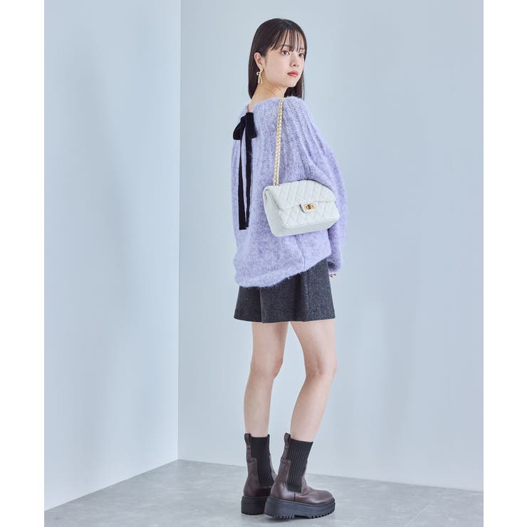 バックリボンHUGニット | VIS  | 詳細画像33 