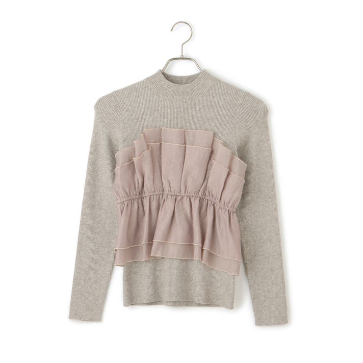 旬なレイヤードスタイルが叶う！ビスチェドッキングニット/洗える | VIS  | 詳細画像29 