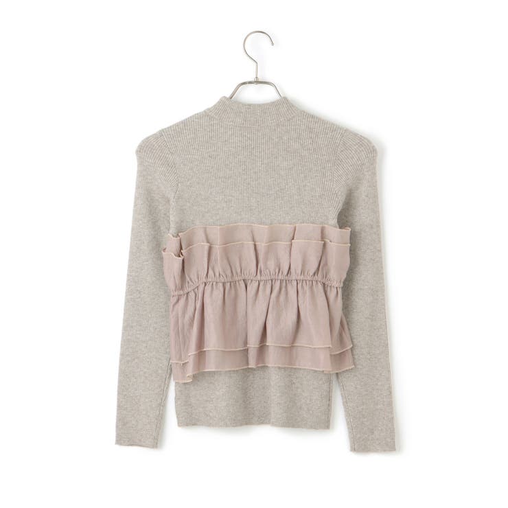 旬なレイヤードスタイルが叶う！ビスチェドッキングニット/洗える | VIS  | 詳細画像30 