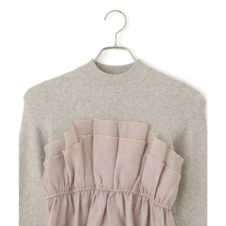 旬なレイヤードスタイルが叶う！ビスチェドッキングニット/洗える | VIS  | 詳細画像31 