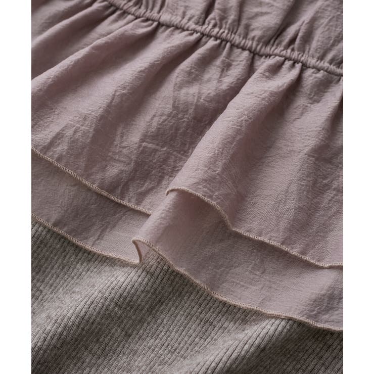 旬なレイヤードスタイルが叶う！ビスチェドッキングニット/洗える | VIS  | 詳細画像35 