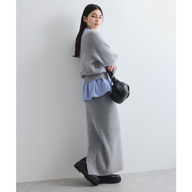 【セットアップ対応】ラメシャギーニットプルオーバー【静電気防止】 | VIS  | 詳細画像16 