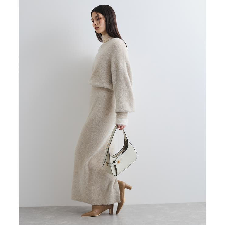 【セットアップ対応】ラメシャギーニットプルオーバー【静電気防止】 | VIS  | 詳細画像2 