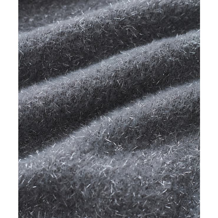 【セットアップ対応】ラメシャギーニットプルオーバー【静電気防止】 | VIS  | 詳細画像35 