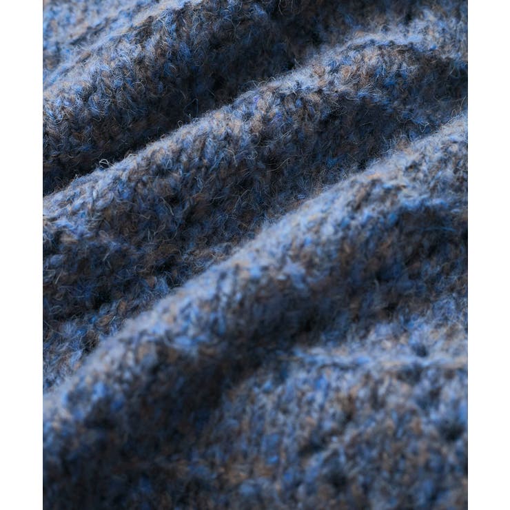 ミックスカラー深Vネックニット | VIS  | 詳細画像23 