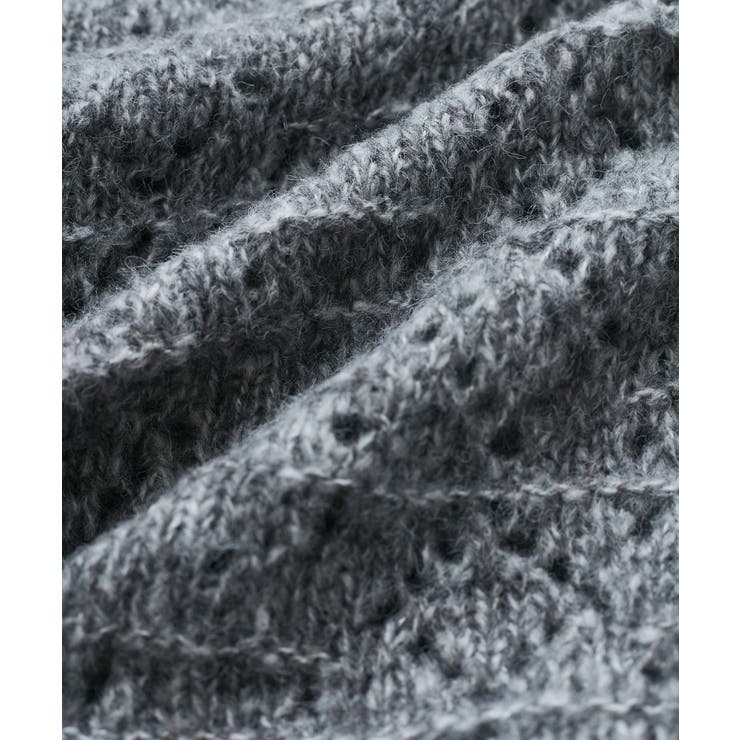 ミックスカラー深Vネックニット | VIS  | 詳細画像24 