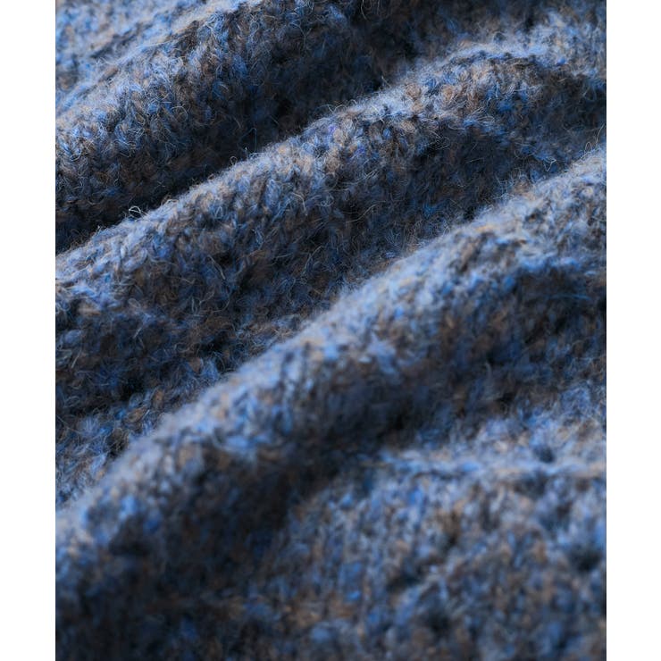 ミックスカラー深Vネックニット | VIS  | 詳細画像33 