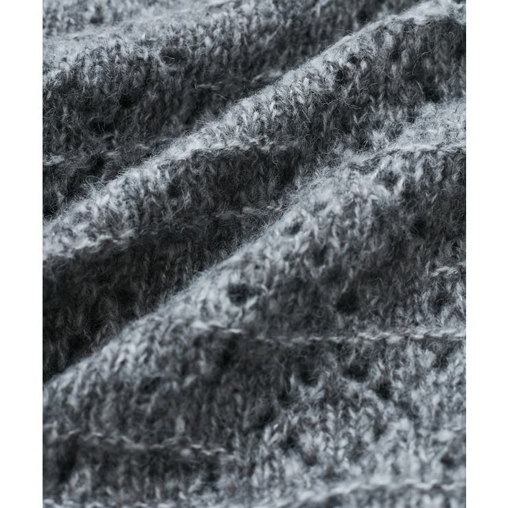 ミックスカラー深Vネックニット | VIS  | 詳細画像34 