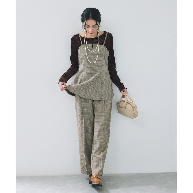 シアーベロアロングスリーブTシャツ | VIS  | 詳細画像23 