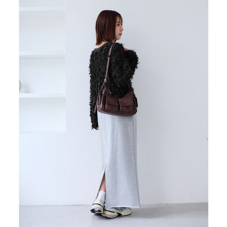 リボンヤーンフリンジニットプルオーバー | VIS  | 詳細画像21 