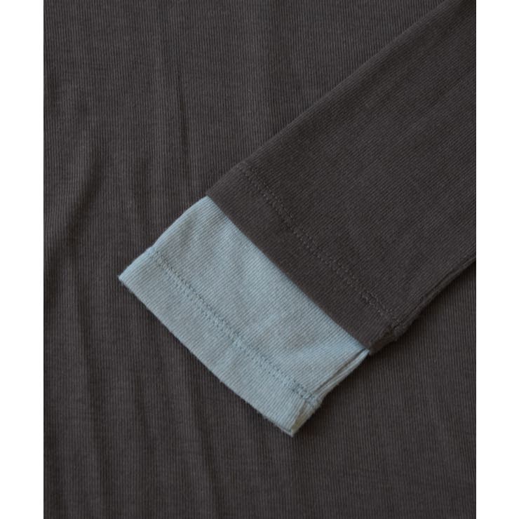 配色レイヤードシアーロンT | VIS  | 詳細画像22 