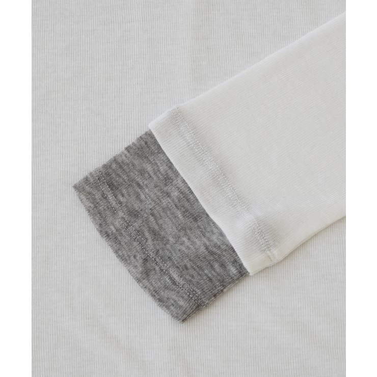 配色レイヤードシアーロンT | VIS  | 詳細画像24 