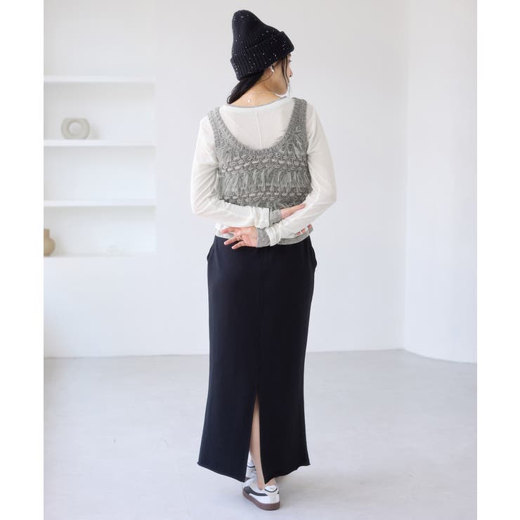 配色レイヤードシアーロンT | VIS  | 詳細画像7 