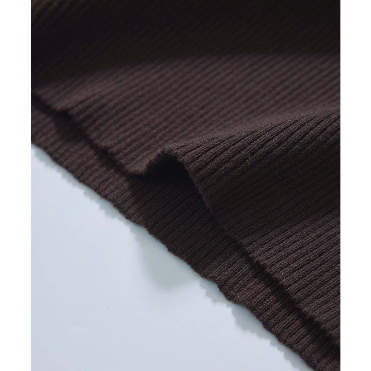 【美得】オフショルダーモチモチリブニット/好評につき再入荷 | VIS  | 詳細画像46 