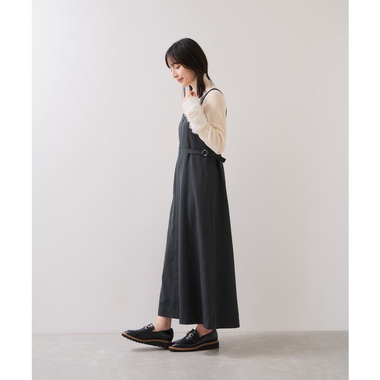 フェザー切り替えスリーブシアータートルニット | VIS  | 詳細画像17 