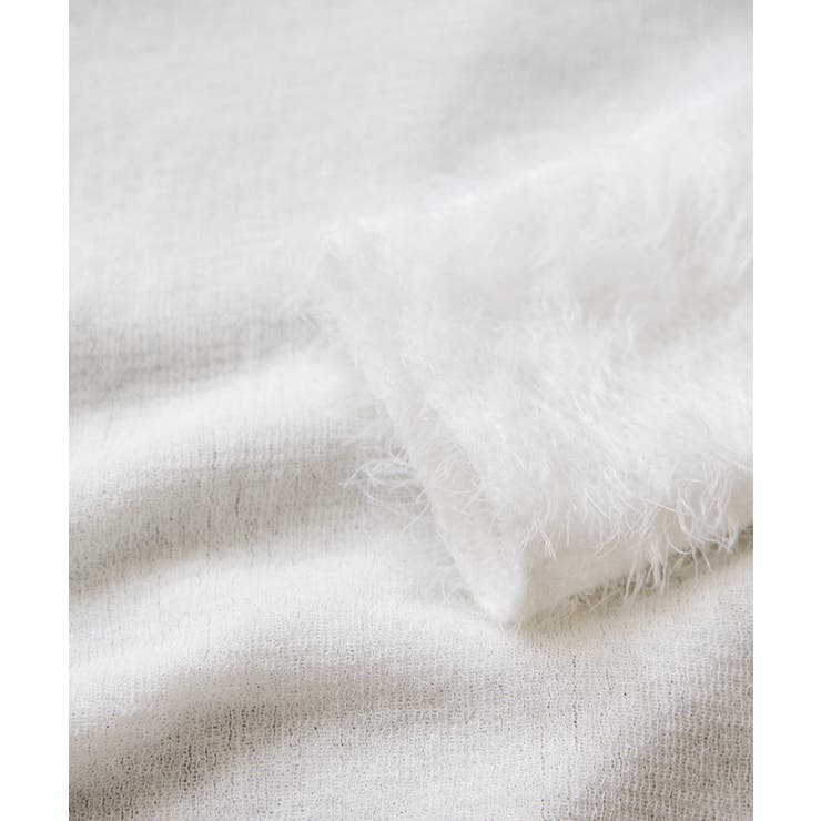 フェザー切り替えスリーブシアータートルニット | VIS  | 詳細画像28 