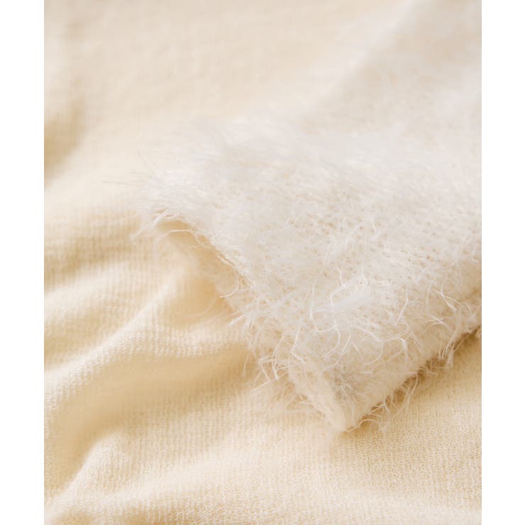 フェザー切り替えスリーブシアータートルニット | VIS  | 詳細画像29 