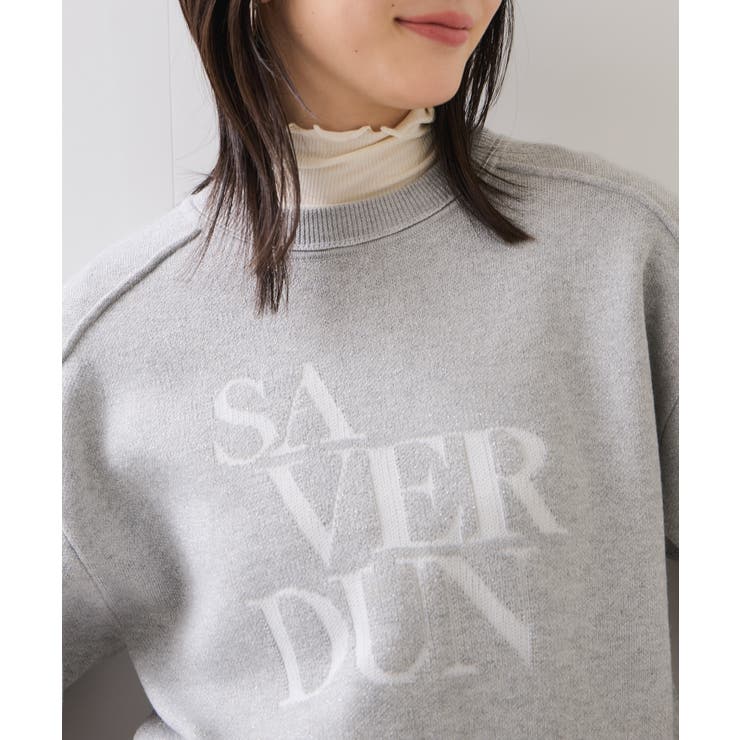 スウェットライクジャガードロゴニット | VIS  | 詳細画像11 