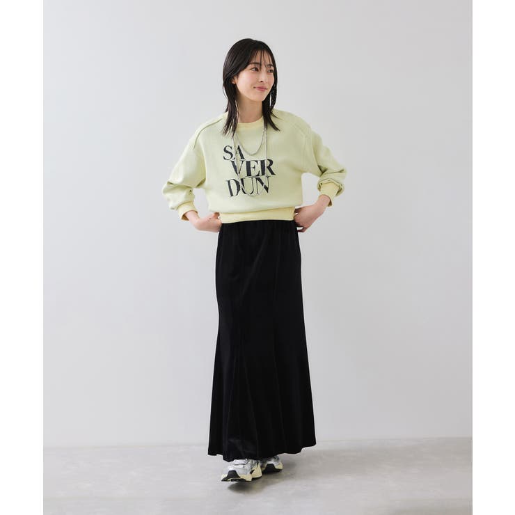 スウェットライクジャガードロゴニット | VIS  | 詳細画像12 