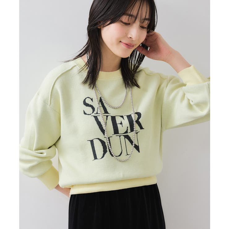 スウェットライクジャガードロゴニット | VIS  | 詳細画像14 