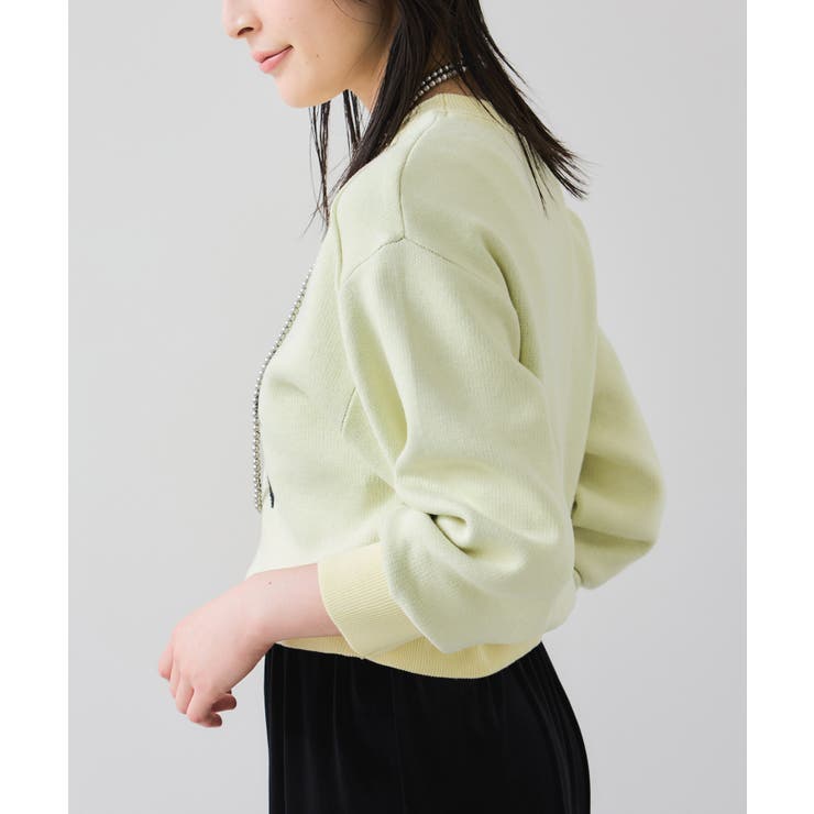 スウェットライクジャガードロゴニット | VIS  | 詳細画像15 