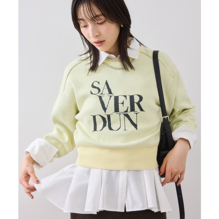 スウェットライクジャガードロゴニット | VIS  | 詳細画像18 