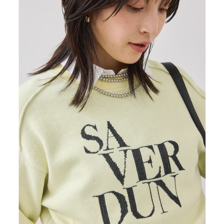 スウェットライクジャガードロゴニット | VIS  | 詳細画像19 