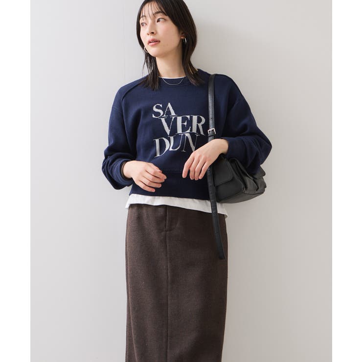 スウェットライクジャガードロゴニット | VIS  | 詳細画像5 