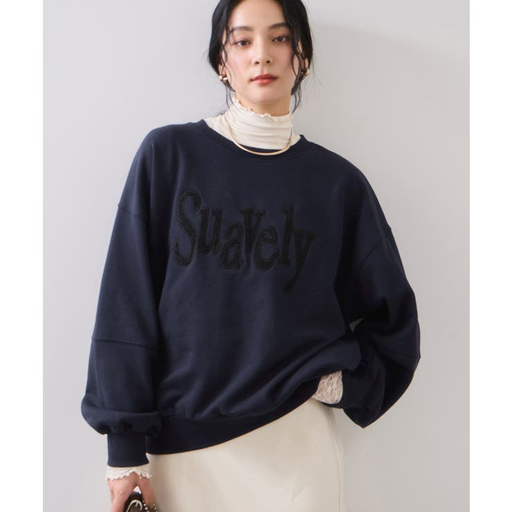 ネイビー(40) | グラフィックアソートスウェット | VIS 