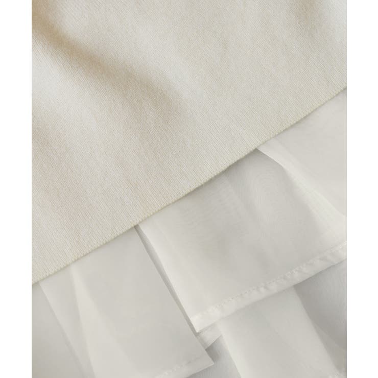 ペプラムオーガンジードッキングニットプルオーバー | VIS  | 詳細画像26 