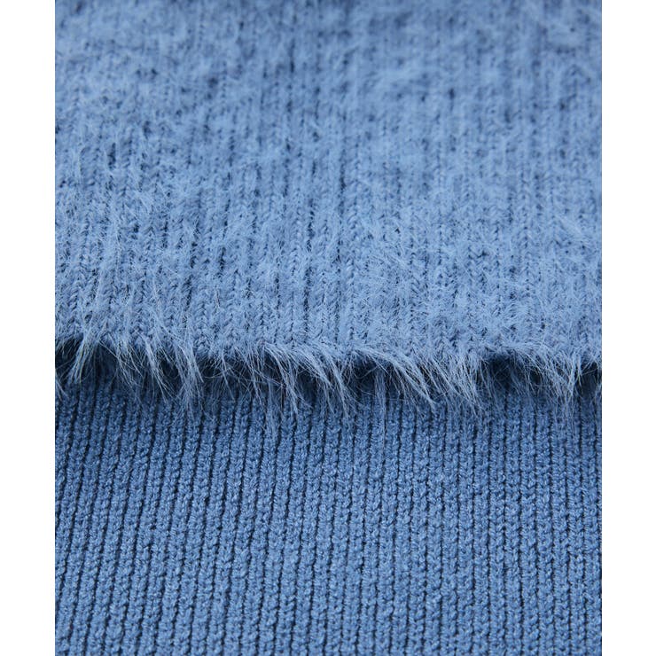 フェザーヤーンオフショルもちもちリブニット/イージーケア | VIS  | 詳細画像39 