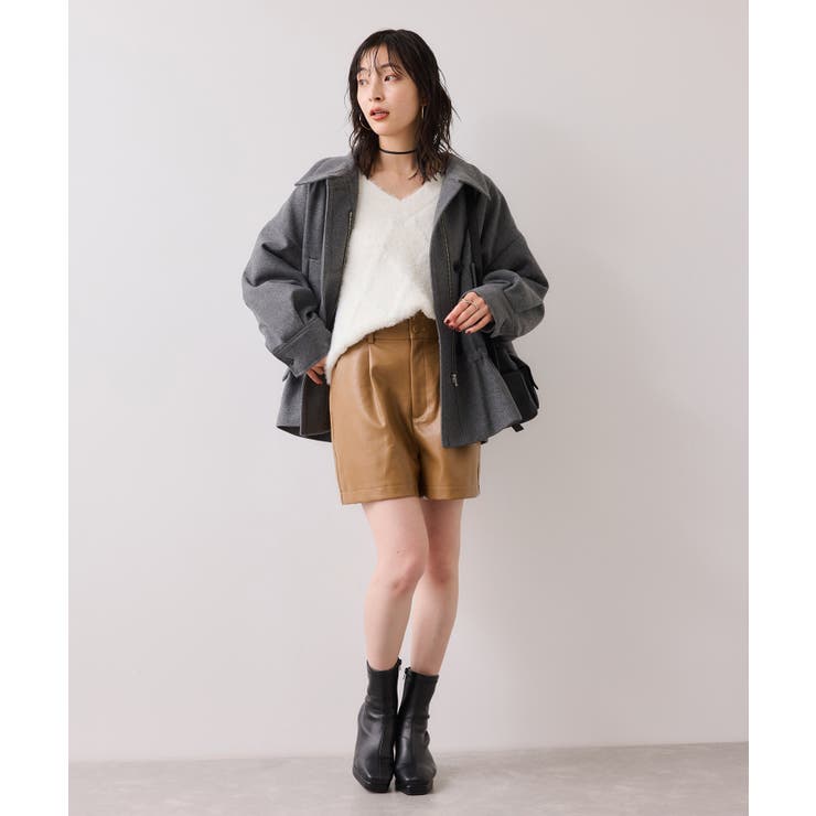 アーガイルフェザーニット/2WAY・イージーケア | VIS  | 詳細画像11 