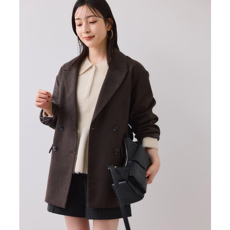 ペプラムデザインシャギーニット | VIS  | 詳細画像11 