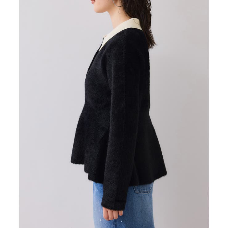 ペプラムデザインシャギーニット | VIS  | 詳細画像20 