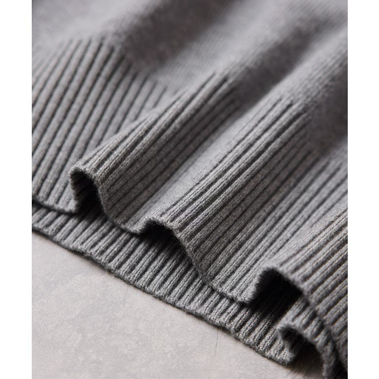 ビジュー付きシャギーカラーニットトップス | VIS  | 詳細画像34 