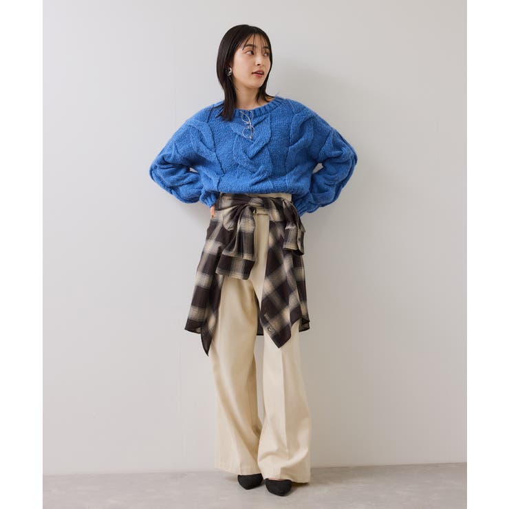 ケーブルコンパクトニット | VIS  | 詳細画像13 