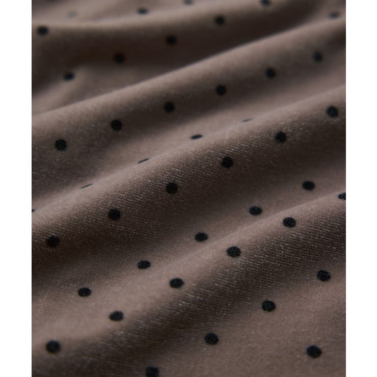 ベロアボウタイドットカットソー | VIS  | 詳細画像25 