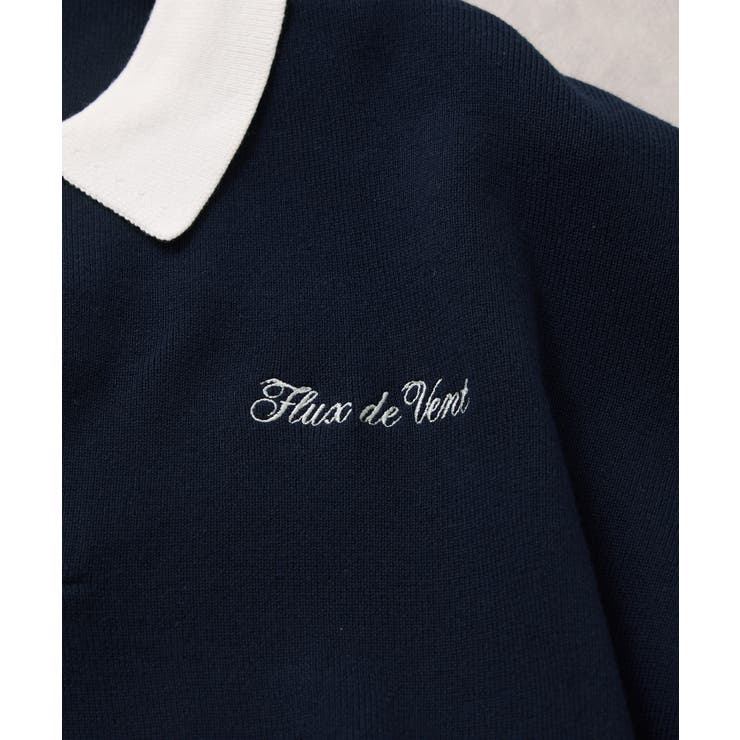 ワンポイント刺繍ポロニットプルオーバー | VIS  | 詳細画像33 