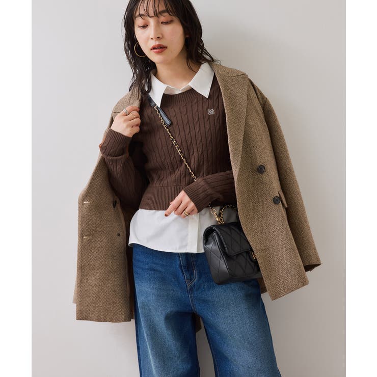 ハイゲージケーブシャツドッキングプルオーバー | VIS  | 詳細画像18 