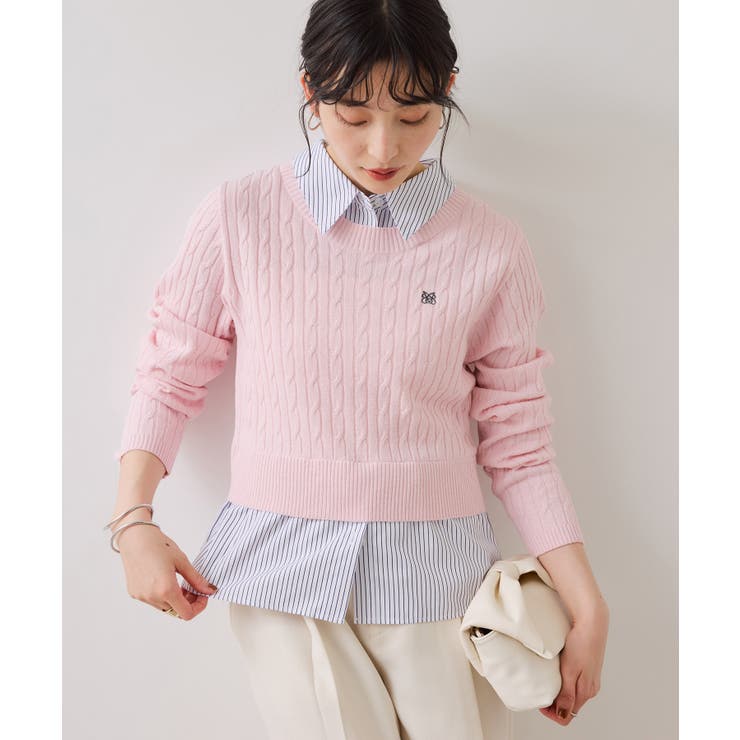 ハイゲージケーブシャツドッキングプルオーバー | VIS  | 詳細画像20 