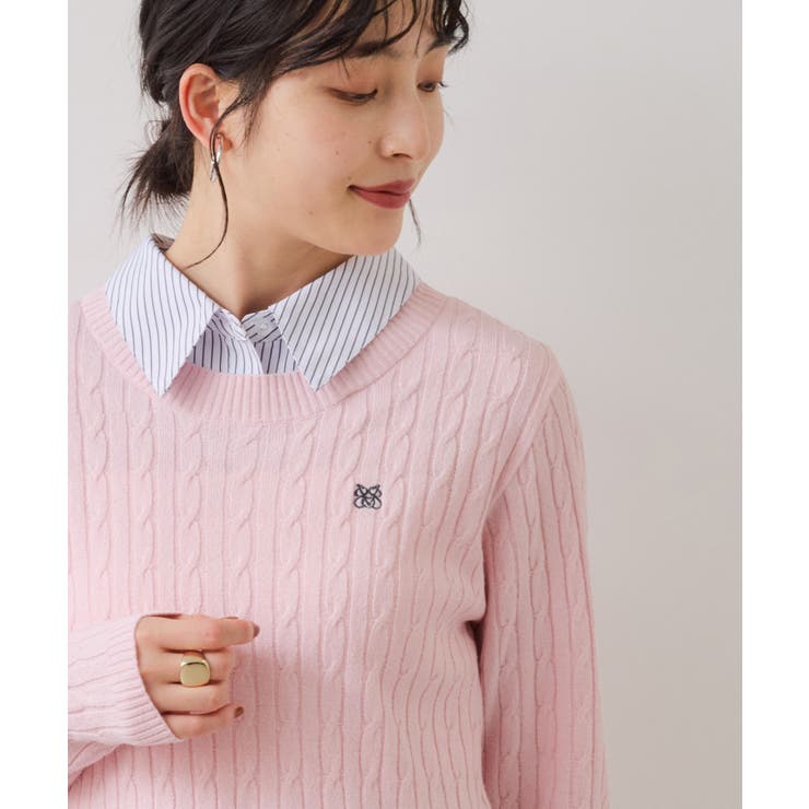 ハイゲージケーブシャツドッキングプルオーバー | VIS  | 詳細画像23 