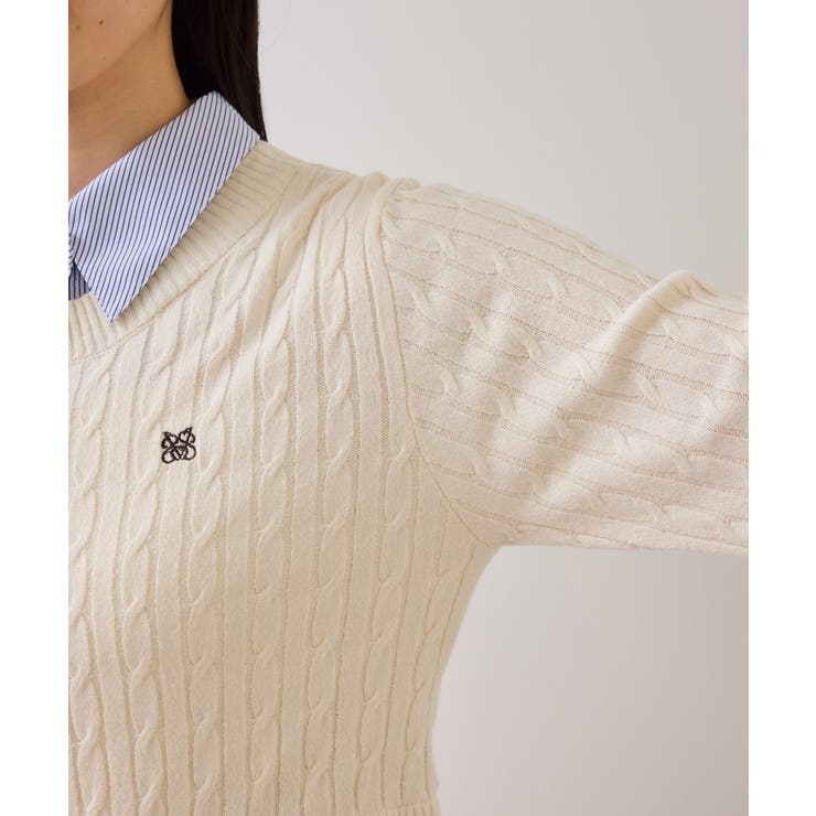 ハイゲージケーブシャツドッキングプルオーバー | VIS  | 詳細画像28 