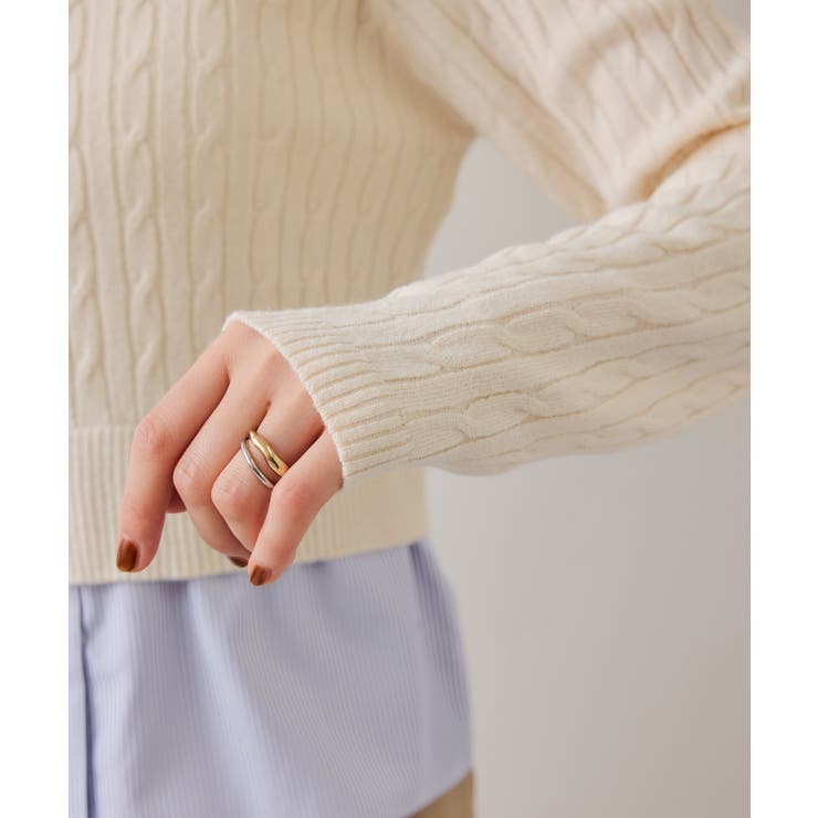 ハイゲージケーブシャツドッキングプルオーバー | VIS  | 詳細画像31 