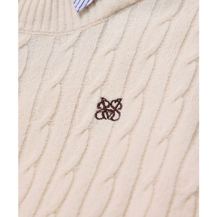 ハイゲージケーブシャツドッキングプルオーバー | VIS  | 詳細画像34 