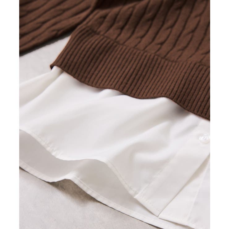 ハイゲージケーブシャツドッキングプルオーバー | VIS  | 詳細画像41 